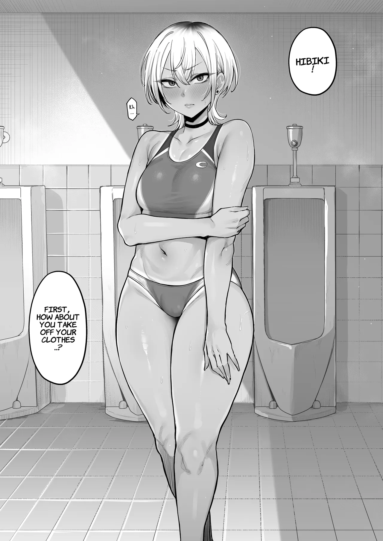 Hentai Manga Comic-The Secret Thing My Tomboyish Childhood Friend From The Track Team Does That She Can't Tell Anyone About.-Read-10